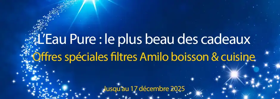 Offres exceptionnelles sur les filtres Amilo jusqu'au 17 décembre 2025