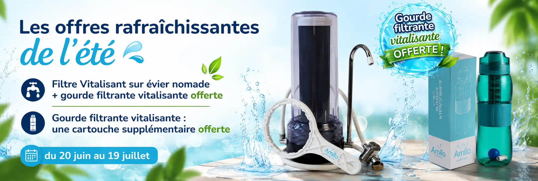 Les offres rafra&icirc;chissantes de l'&eacute;t&eacute; Amilo