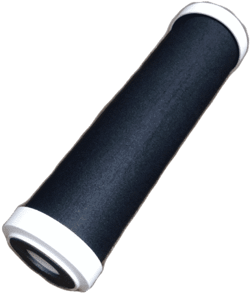 Cartouche de charbon actif compressé pour filtre à eau Amilo