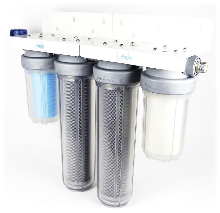 Filtro de agua para viviendas Amilo, modelo doble