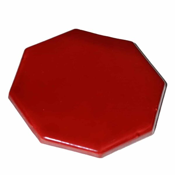 Plateau revitalisant biocéram AIM Picard hexagonal rouge