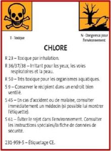 Les dangers du chlore