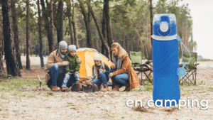 Camping Filtrer et boire l'eau de la rivière