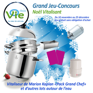gagnez un vitaliseur de Marion Kaplan