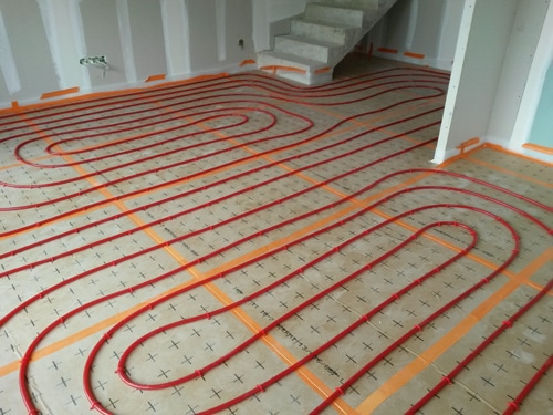 Amilo flux lutte contre les boues dans les planchers chauffants