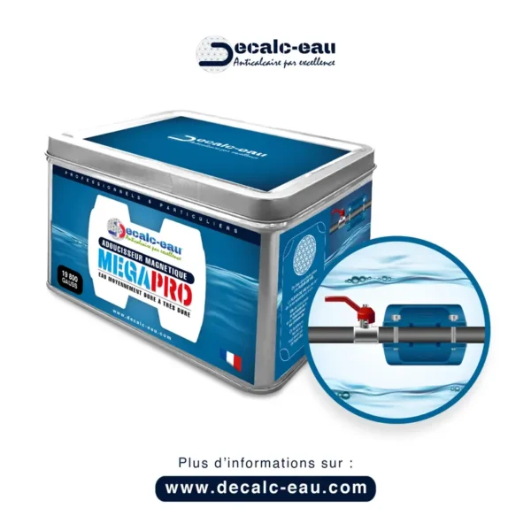 Anticalcaire magnétique Décalc-Eau Mégapro 19800 G – Image 3