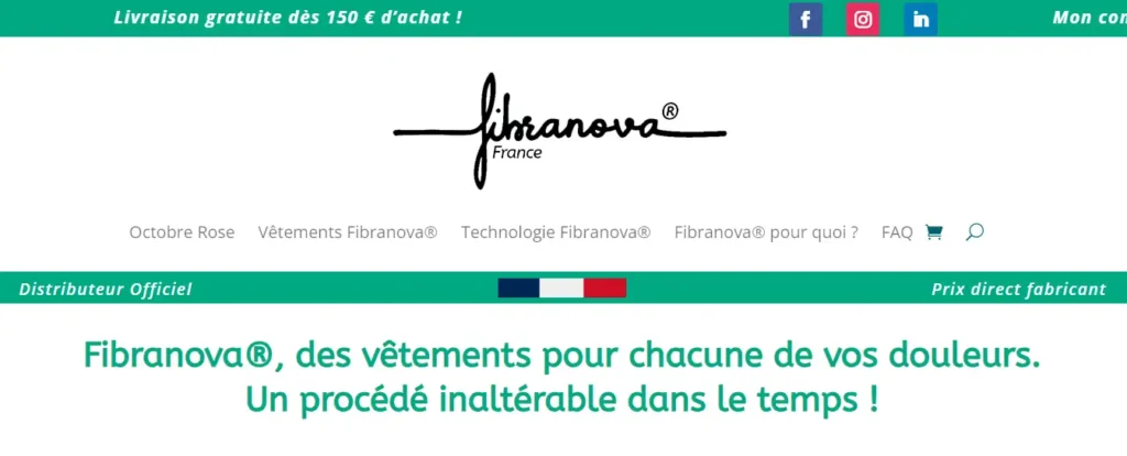 Fibranova France site officiel Fibranova