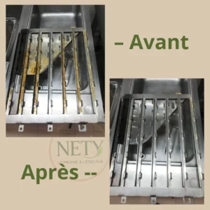 Nety dégraisse toute votre cuisine