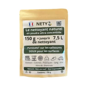 Recharge Nety nettoyant naturel multi-usage ultra puissant - sachet de 150 grammes