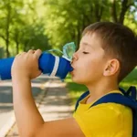 La gourde filtrante vitalisante EauVie à l'école