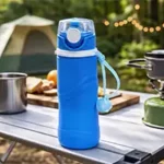 La gourde filtrante vitalisante EauVie au camping